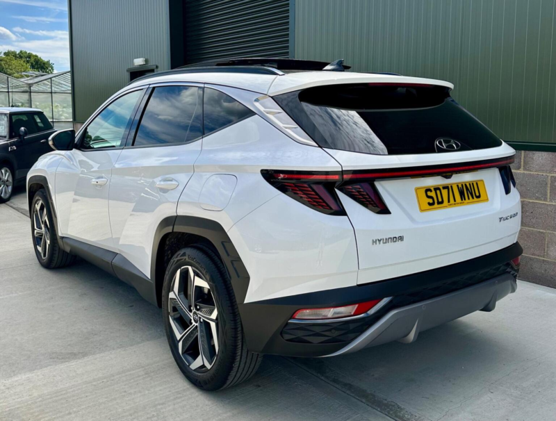 2021 Hyundai Tucson 1.6 T-Gdi Ultimate Euro 6 (s/s) 5dr in White — image 1