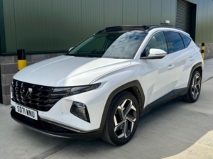 2021 Hyundai Tucson 1.6 T-Gdi Ultimate Euro 6 (s/s) 5dr in White — image 2
