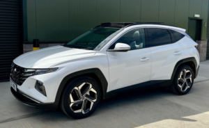 2021 Hyundai Tucson 1.6 T-Gdi Ultimate Euro 6 (s/s) 5dr in White — image 4
