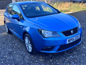 2015 SEAT Ibiza 1.4 Toca Euro 5 5dr in Blue — image 4