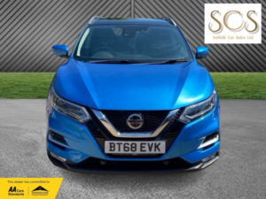 2018 Nissan Qashqai 1.3 Dig-T Tekna in Blue — image 2