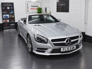 2015 Mercedes-Benz Sl 3.0 Sl400 Amg Sport Auto 2dr Convertible Petrol G-Tronic Euro 6 in Silver — image 6