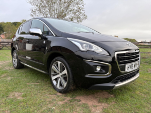 2015 Peugeot 3008 1.6 Hdi Crossway Euro 5 5dr in Black — image 3