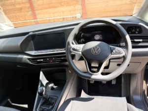 2024 Volkswagen Caddy Maxi 5 SEAT Petrol Wheelchair Accessible Disabled Access Vehicle Wav in Black — image 2