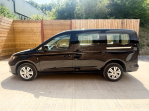 2024 Volkswagen Caddy Maxi 5 SEAT Petrol Wheelchair Accessible Disabled Access Vehicle Wav in Black — image 6
