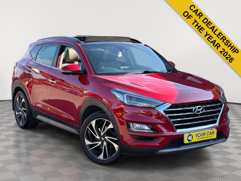 2019 Hyundai Tucson 1.6 T-Gdi Premium Se SUV 5dr Petrol Dct Euro 6 (s/s) (177 Ps) in Red — image 1