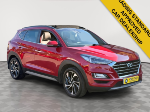 2019 Hyundai Tucson 1.6 T-Gdi Premium Se SUV 5dr Petrol Dct Euro 6 (s/s) (177 Ps) in Red — image 2