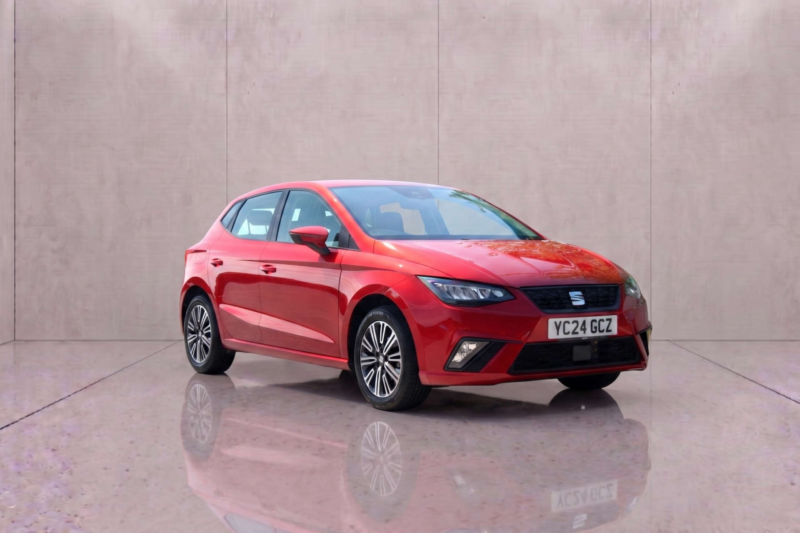 2024 SEAT Ibiza 1.0 Ibiza Se Ecotsi 5dr in Red — image 1