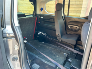 2019 Peugeot Rifter 3 SEAT Wheelchair Accessible Disabled Access Vehicle Wav in Grey — image 4