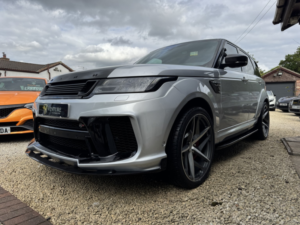 2018 Land Rover Range Rover Sport 5.0 P575 V8 Svr Kahn Pace Car Editon in Silver — image 4