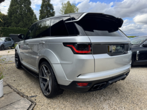 2018 Land Rover Range Rover Sport 5.0 P575 V8 Svr Kahn Pace Car Editon in Silver — image 5