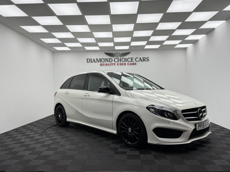 2015 Mercedes-Benz B Class 2.1 B200d Amg Line in White — image 1