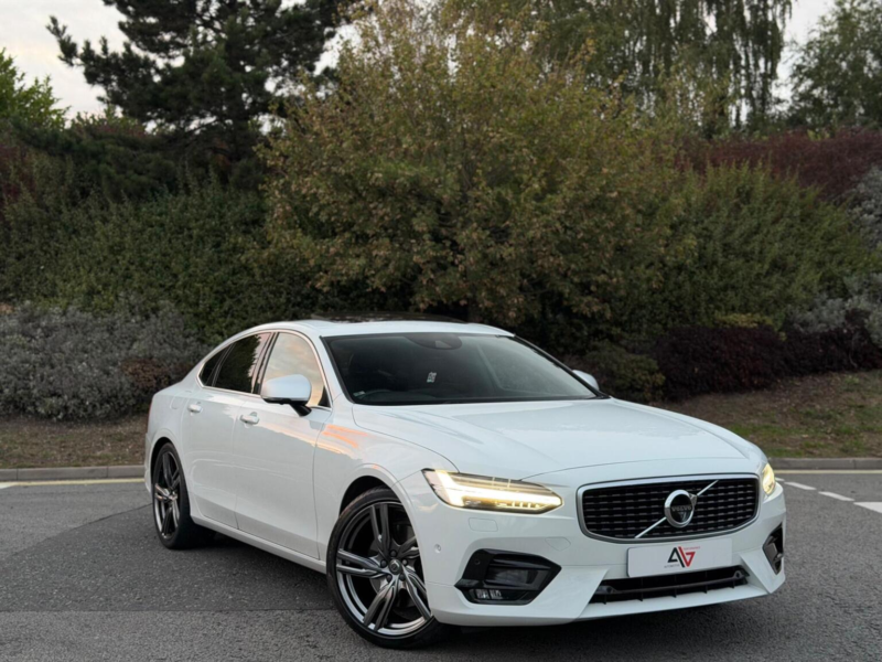2018 Volvo S90 2.0 D5 Powerpulse R-Design Pro Auto AWD Euro 6 (s/s) 4dr in White — image 1