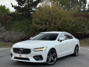 2018 Volvo S90 2.0 D5 Powerpulse R-Design Pro Auto AWD Euro 6 (s/s) 4dr in White — image 3