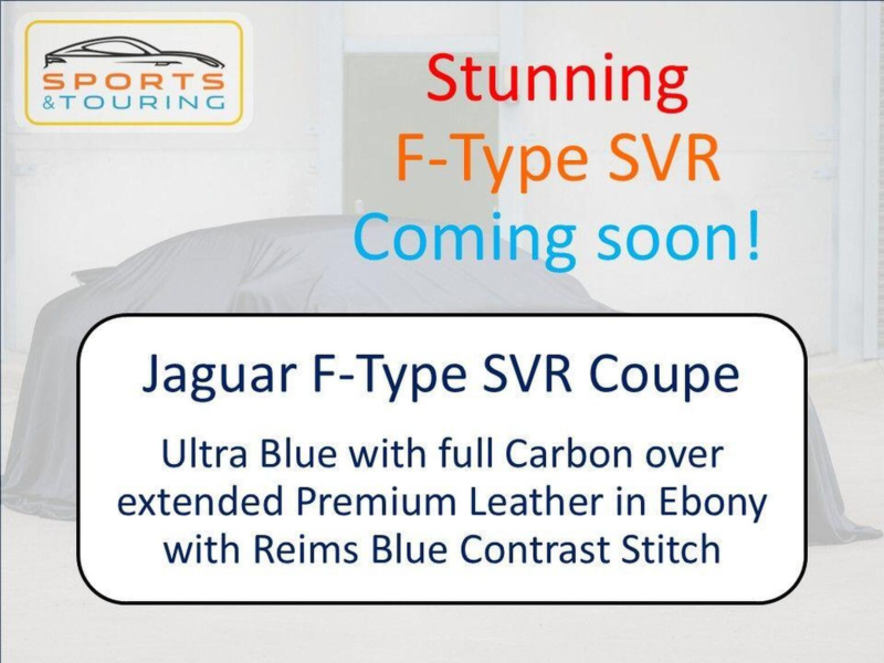 2016 Jaguar F-Type 5.0 V8 Svr Auto AWD Euro 6 (s/s) 2dr in Blue — image 1