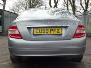 2009 Mercedes-Benz C Class 2.1 C200 Cdi Elegance Saloon 4dr Diesel Auto Euro 4 (136 Ps) in Silver — image 5