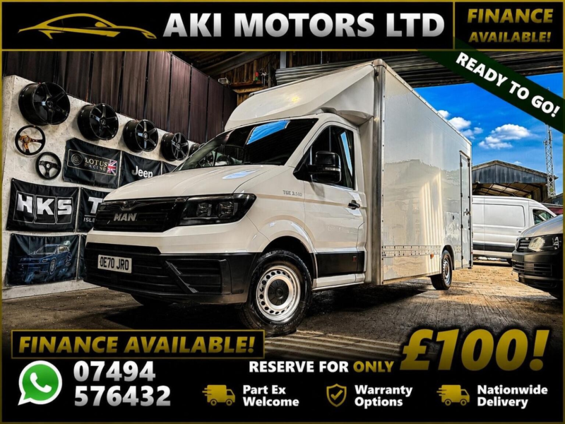 2020 Man Tge 2.0 3140d Fwd Lwb Euro 6 (s/s) 2dr in White — image 1