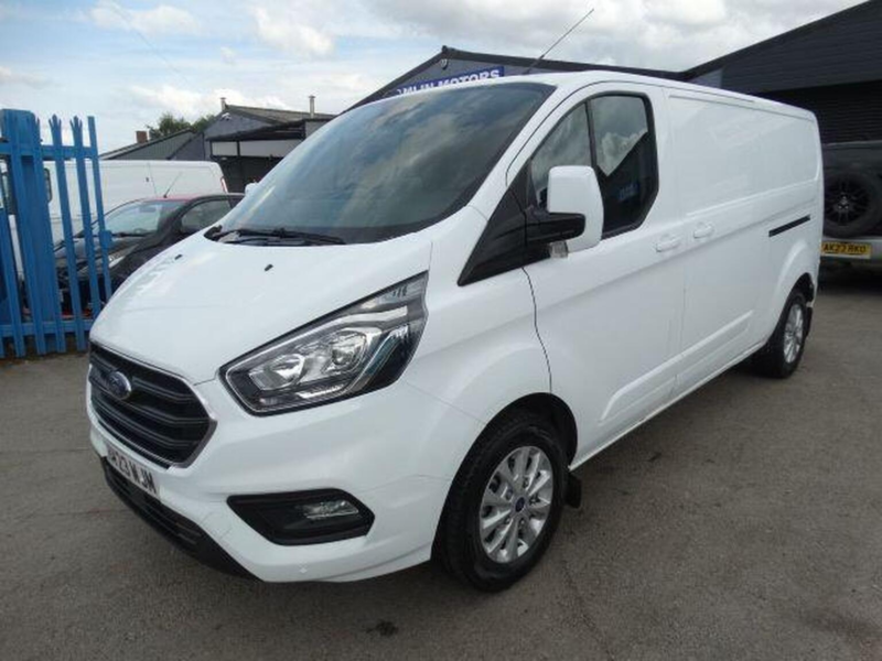 2023 Ford Transit Custom 2.0 300 Ecoblue Limited L2 H1 Euro 6 (s/s) 5dr in White — image 1