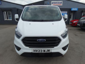 2023 Ford Transit Custom 2.0 300 Ecoblue Limited L2 H1 Euro 6 (s/s) 5dr in White — image 2