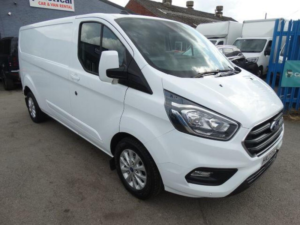 2023 Ford Transit Custom 2.0 300 Ecoblue Limited L2 H1 Euro 6 (s/s) 5dr in White — image 3