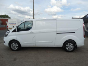 2023 Ford Transit Custom 2.0 300 Ecoblue Limited L2 H1 Euro 6 (s/s) 5dr in White — image 4