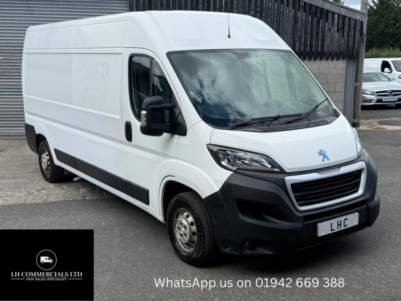 2020 Peugeot Boxer 2.2 Bluehdi 335 Professional L3 H2 Euro 6 (s/s) 5dr in White — image 1