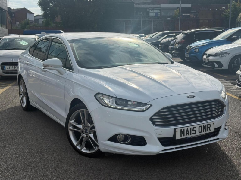 2015 Ford Mondeo 2.0 Tdci Titanium Euro 6 (s/s) 5dr in White — image 1