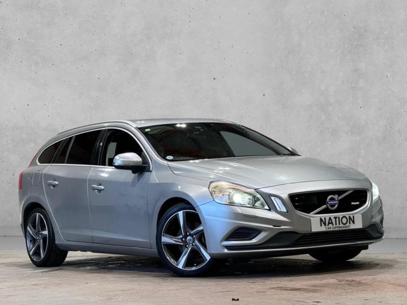 2013 Volvo V60 1.6 T4 R-Design Lux Nav Powershift Euro 5 5dr in Silver — image 1