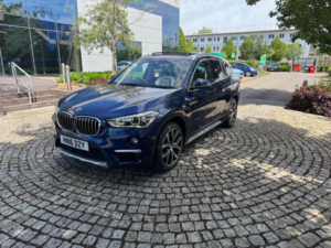 2015 BMW X1 2.0 20d Xline Auto Xdrive Euro 6 (s/s) 5dr in Blue — image 3