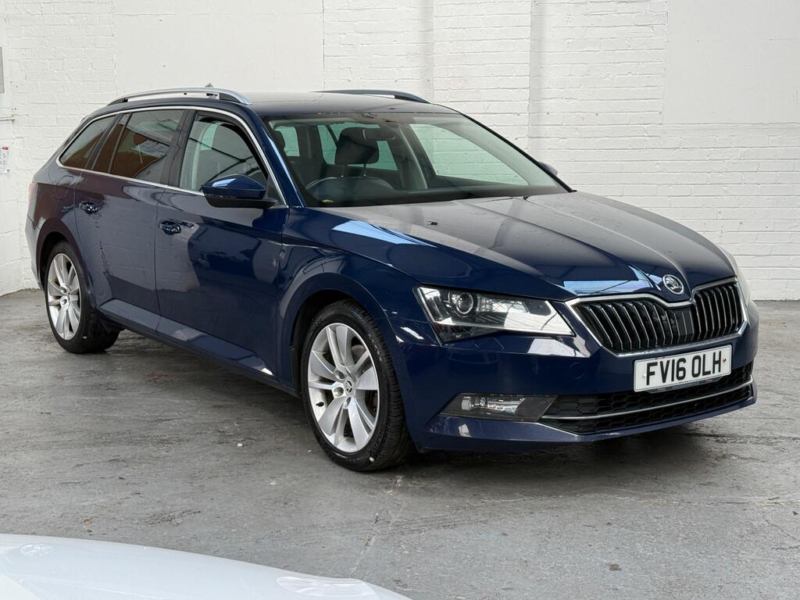 2016 Skoda Superb 2.0 Tdi Se L Executive Euro 6 (s/s) 5dr in Blue — image 1