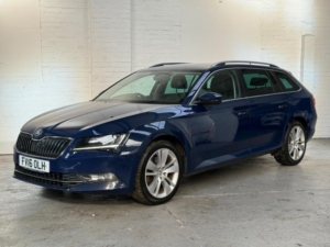 2016 Skoda Superb 2.0 Tdi Se L Executive Euro 6 (s/s) 5dr in Blue — image 3