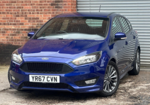 2017 Ford Focus 1.0t Ecoboost St-Line Euro 6 (s/s) 5dr in Blue — image 2