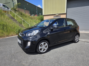 2017 Kia Picanto 1.0 1 Air in Black — image 2