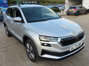 2024 Skoda Karoq 1.0 Tsi Se Drive Euro 6 (s/s) 5dr in Silver — image 4