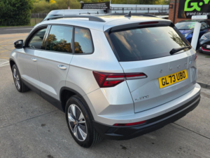 2024 Skoda Karoq 1.0 Tsi Se Drive Euro 6 (s/s) 5dr in Silver — image 5