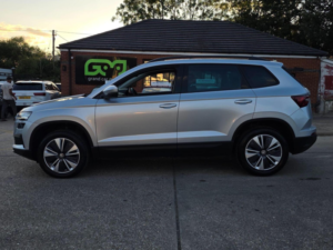 2024 Skoda Karoq 1.0 Tsi Se Drive Euro 6 (s/s) 5dr in Silver — image 6