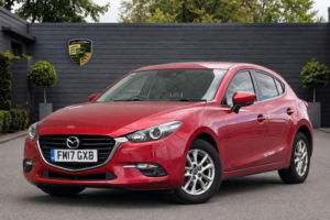 2017 Mazda Mazda3 1.5 Skyactiv-D Se-L Nav Euro 6 (s/s) 5dr in Red — image 3