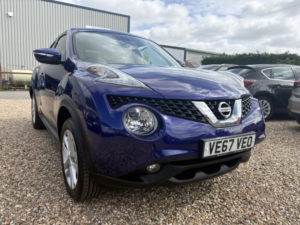 2017 Nissan Juke 1.2 Dig-T N-Connecta in Blue — image 2
