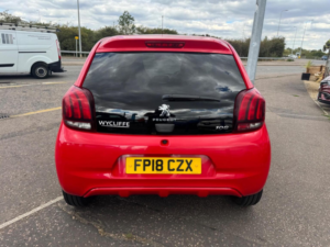 2018 Peugeot 108 1.2 Puretech Allure Euro 6 5dr in Red — image 4