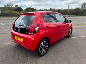 2018 Peugeot 108 1.2 Puretech Allure Euro 6 5dr in Red — image 5