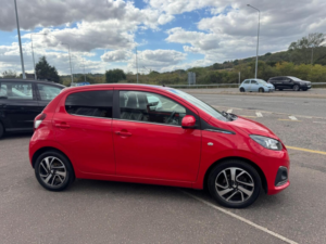 2018 Peugeot 108 1.2 Puretech Allure Euro 6 5dr in Red — image 6
