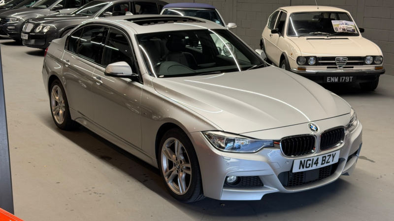 2014 BMW 3 Series 3.0 330d Xdrive M Sport in Silver — image 1
