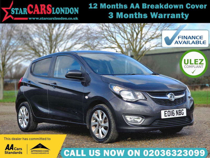 2016 Vauxhall Viva 1.0i Sl Euro 6 5dr in Grey — image 1