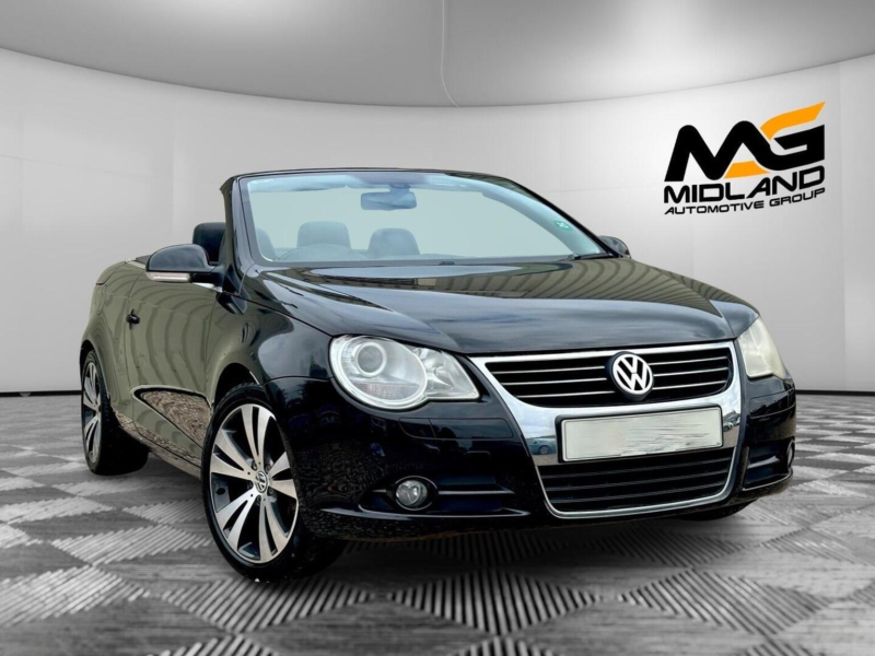 2007 Volkswagen Eos 2.0 Tfsi Sport Cabriolet Euro 4 2dr in Black — image 1