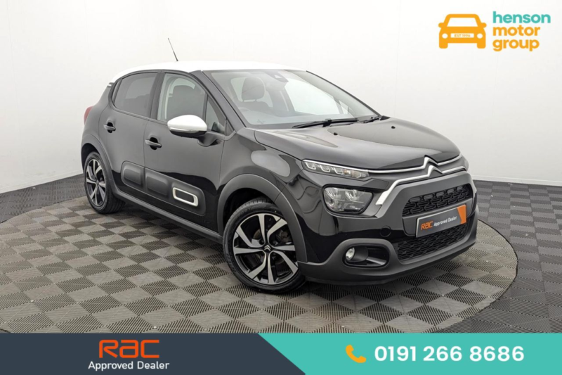 2023 Citroen C3 1.2 Puretech Shine Plus Hatchback 5dr Petrol Manual Euro 6 (s/s) (110 Ps) in Black — image 1