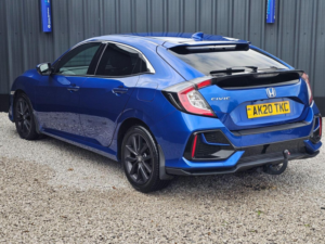 2020 Honda Civic 1.6 I-Dtec Sr Euro 6 (s/s) 5dr in Blue — image 4