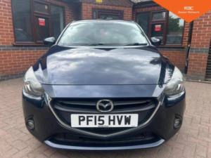 2015 Mazda Mazda2 1.5 Skyactiv-G Se-L Euro 6 (s/s) 5dr in Blue — image 3