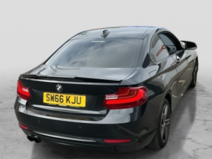 2016 BMW 2 Series 1.5 218i Sport Coupe 2dr Petrol Manual Euro 6 (s/s) (136 Ps) in Black — image 5