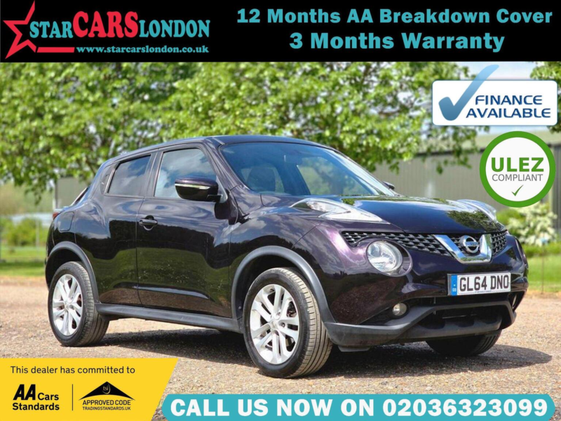 2014 Nissan Juke 1.2 Dig-T Acenta Premium Manual 6spd Euro 5 (s/s) 5dr in Black — image 1