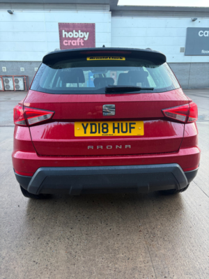 2018 SEAT Arona 1.6 Tdi Se Technology Lux SUV 5dr Diesel Manual Euro 6 (s/s) (115 Ps) in Red — image 4